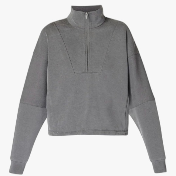 Sweaty Betty Sand Wash Soft Half Zip Pullover Sweatshirt - NWOT Nordstrom - Picture 3 of 10